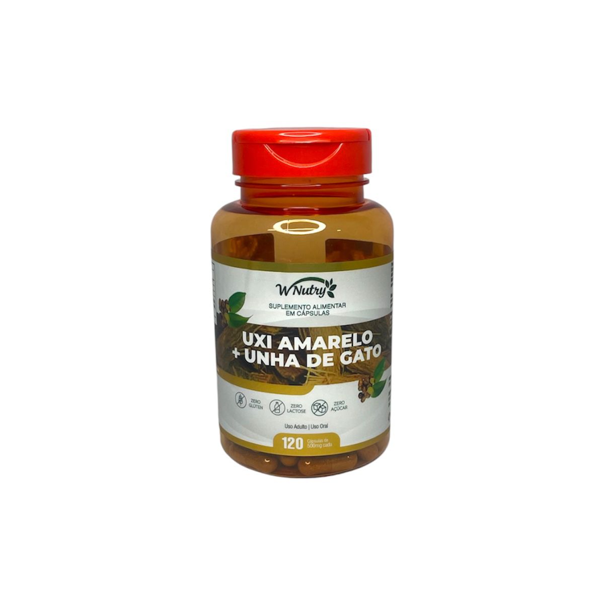 Uxi Amarelo + Unha de Gato Wnutry Poder Natural Forte