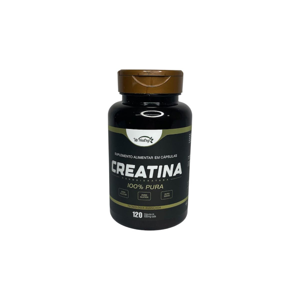 Suplemento Creatina  120 Cáps Monohidratada 100% Pura