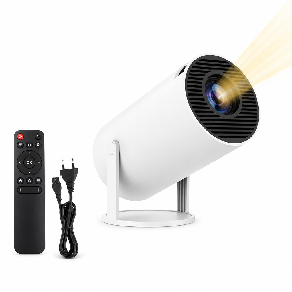 Projetor Led Multimídia Para Filmes Séries E Apresentações
