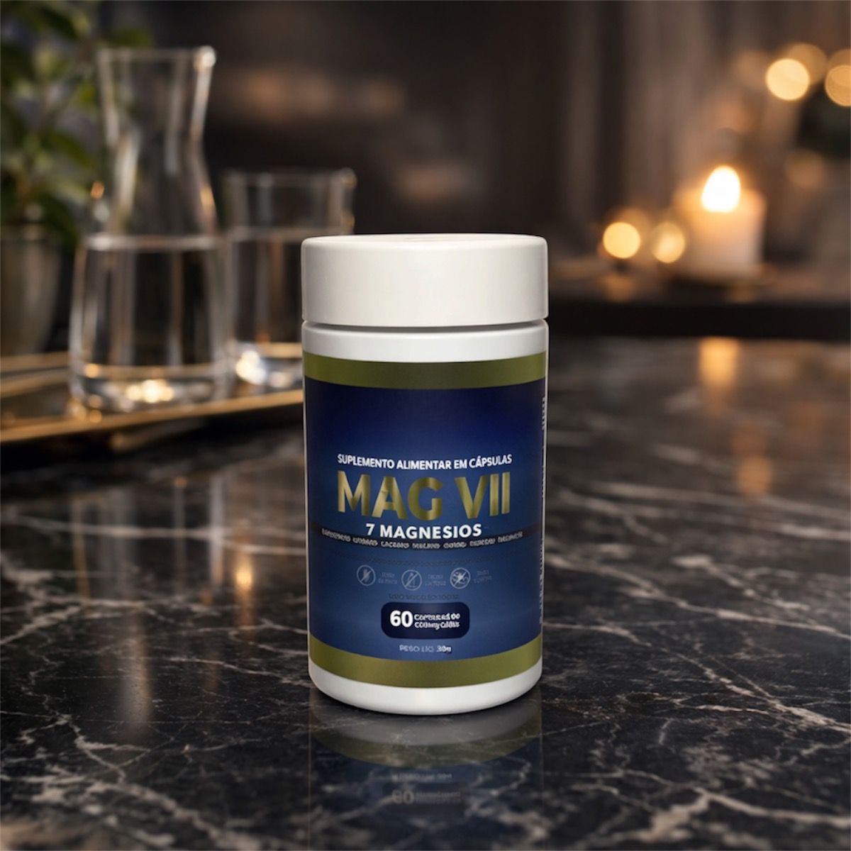 Mag V2 7 Magnésios Potente Relaxamento e Energia