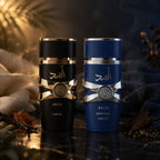 Kit Asad Lattafa Zanzibar + Asad Black Duo Intenso Alta Fixação