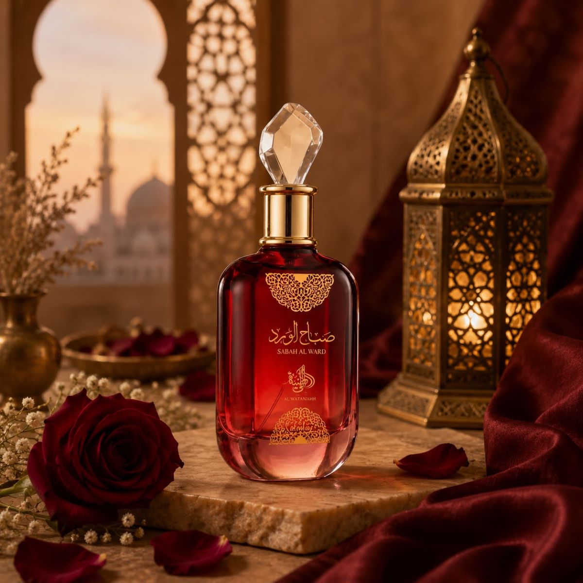 Sabah Al Ward Valentine 100ml Perfume Feminino Marcante