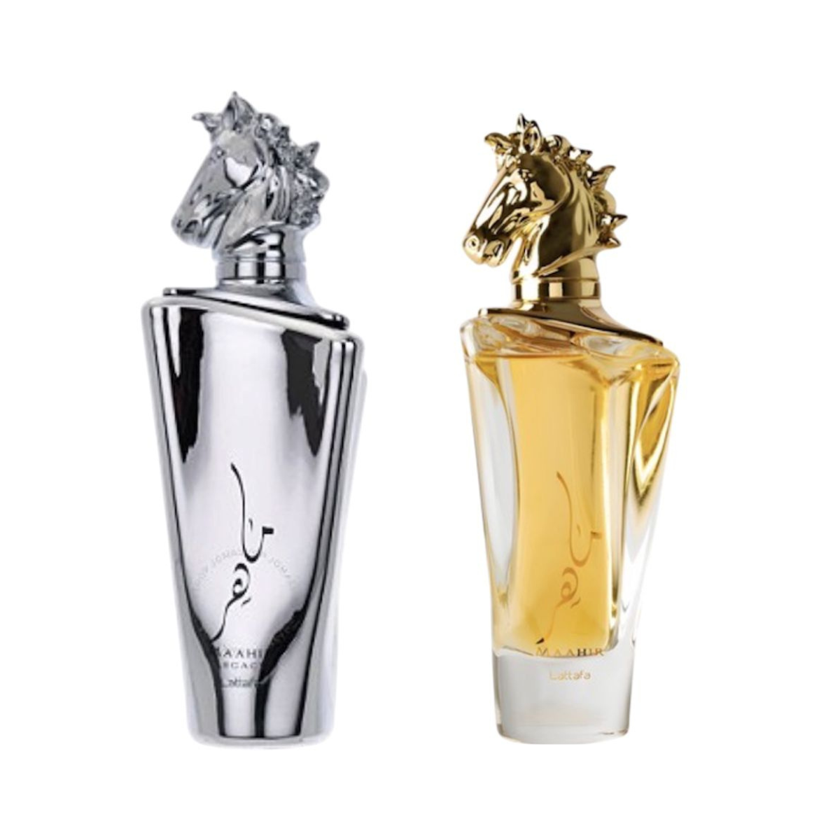 Kit Maahir Legacy + Maahir Gold Perfumes Árabes 100ml Alta Fixação