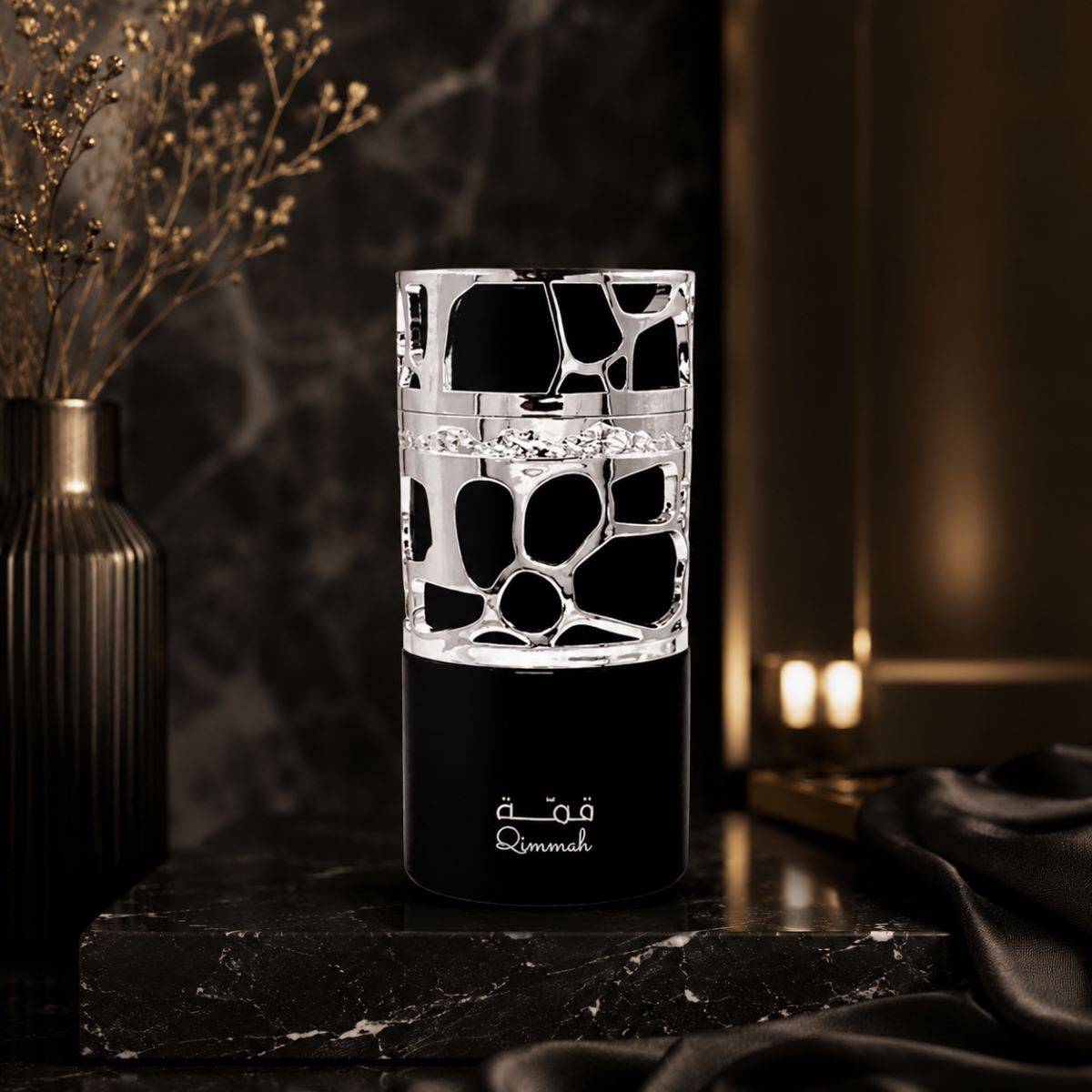 Qimmah For Men 100ml Perfume Masculino Árabe Alta Fixação