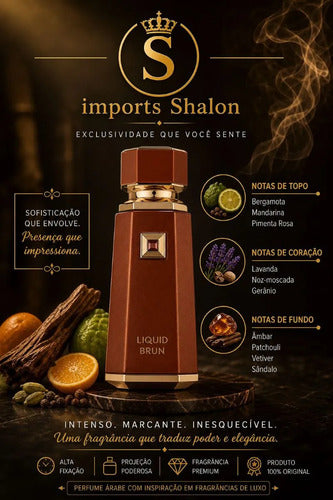 Perfume Liquid Brun 10ml Impacto Desde A Primeira Nota