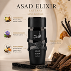 Mini Perfume Asad Elixir 25 Ml Alta Fixação Aroma Intenso