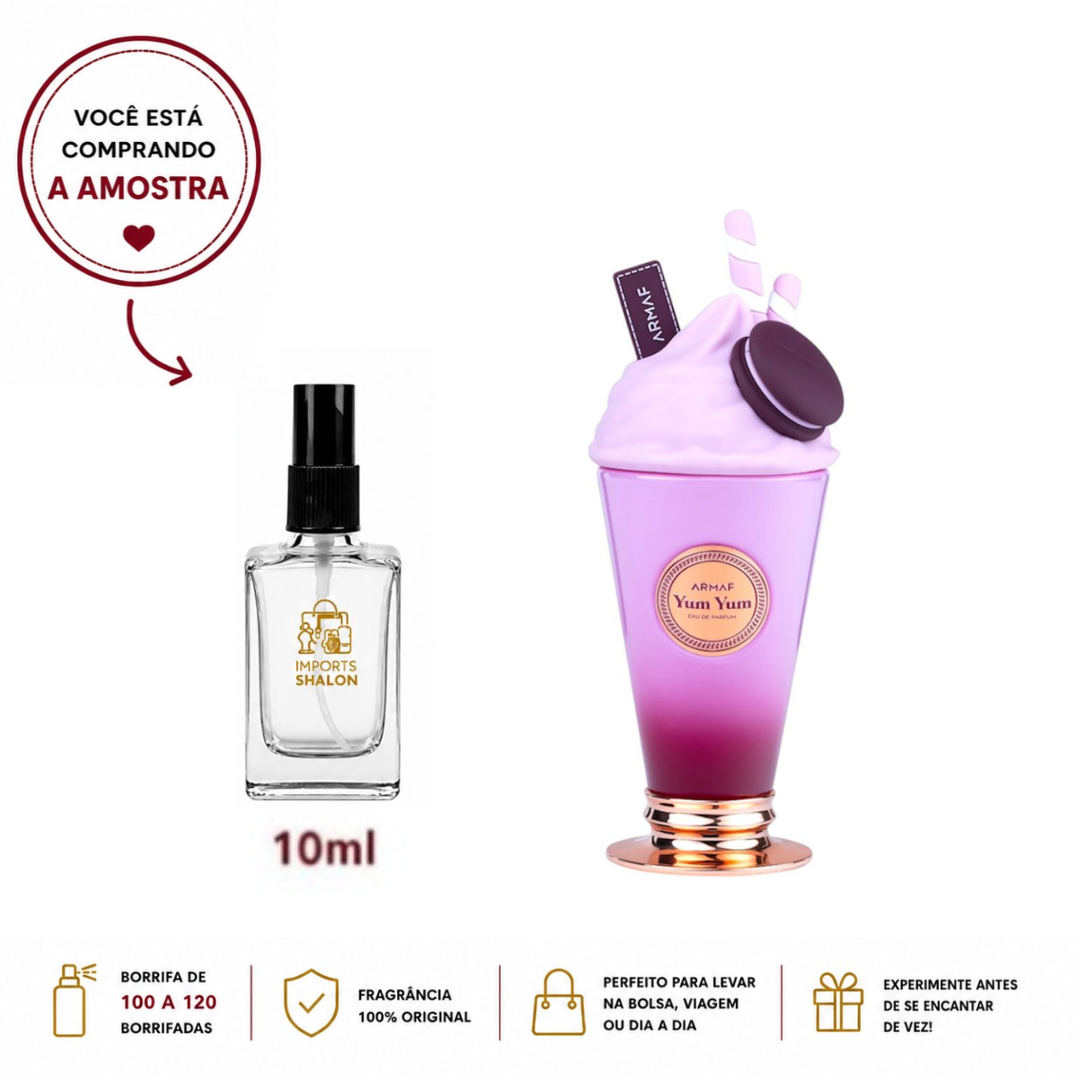 Yum Yum 10ml Aroma Doce Irresistível de Destaque