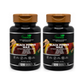 2 Suplementos Black Power Max Fórmula Alta Potência 2x120 Caps