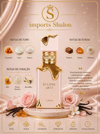 Eclaire Lattafa Perfume Feminino 10ml Doce E Longa Fixação