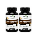 2 Suplementos Maca Peruana Negra Fórmula Premium Alta Potência 2x120 Caps
