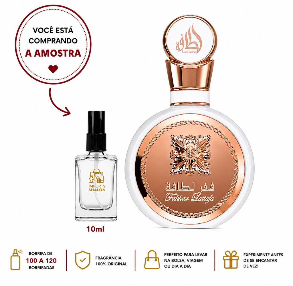 Kit 3 Mini Perfumes Fakhar 10ml Cada Fragrância Marcante