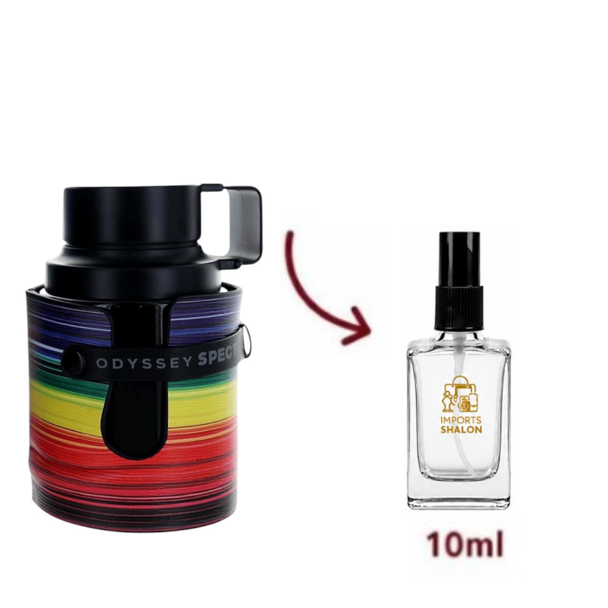Odyssey Spectra 10ml Presença Hipnotizante Que Marca