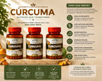 3 Suplementos Cúrcuma 3x120 Cáps Wnutry Antioxidante Natural