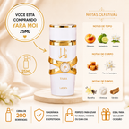 Yara Moi 25 Ml Perfume Spray Aroma Cremoso Elegância Marcante