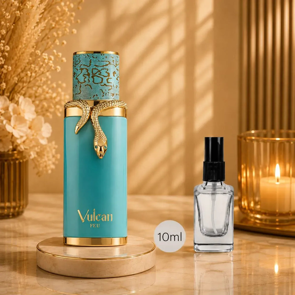 Vulcan Feu 10ml Perfume Presença Marcante E Sofisticada