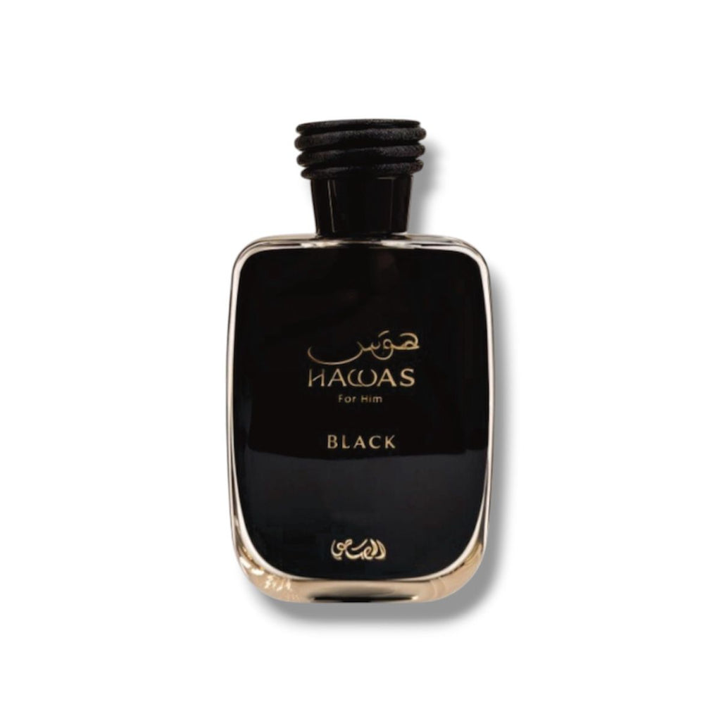 Hawas Black Eau de Parfum 100ml Intenso Marcante Alta Fixação