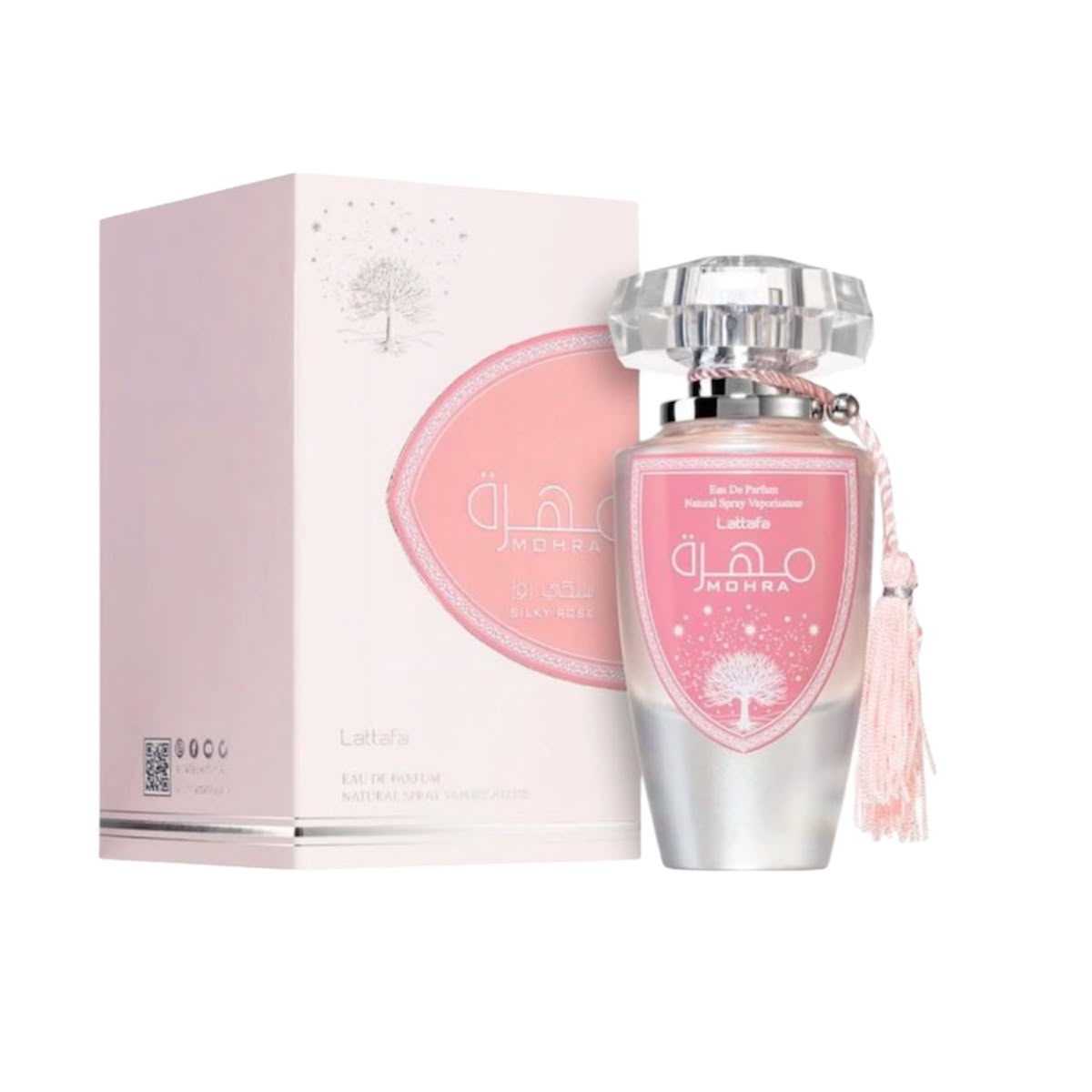 Mohra Silky Rose Lattafa 100ml Feminino Longa Duração