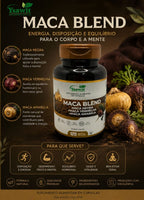 Kit De 3 Suplementos Maca Blend Fórmula Extrema Alta Potência 120 Caps