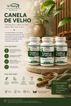 3 Suplementos Canela De Velho 120 Capsulas Articulações