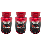 Kit De 3 Suplementos Maca Peruana Vermelha Energia E Vitalidade