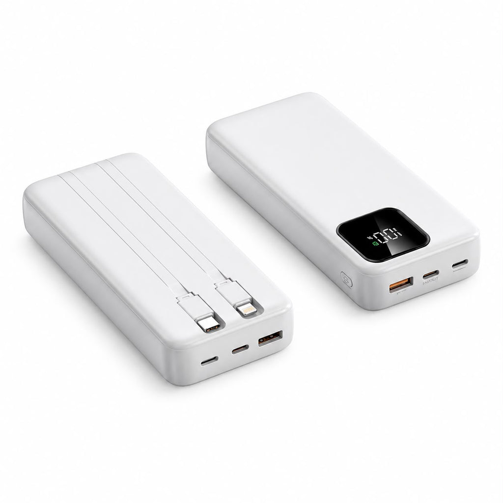 Carregador Portátil 22000mAh Compatível Com iPhone Android