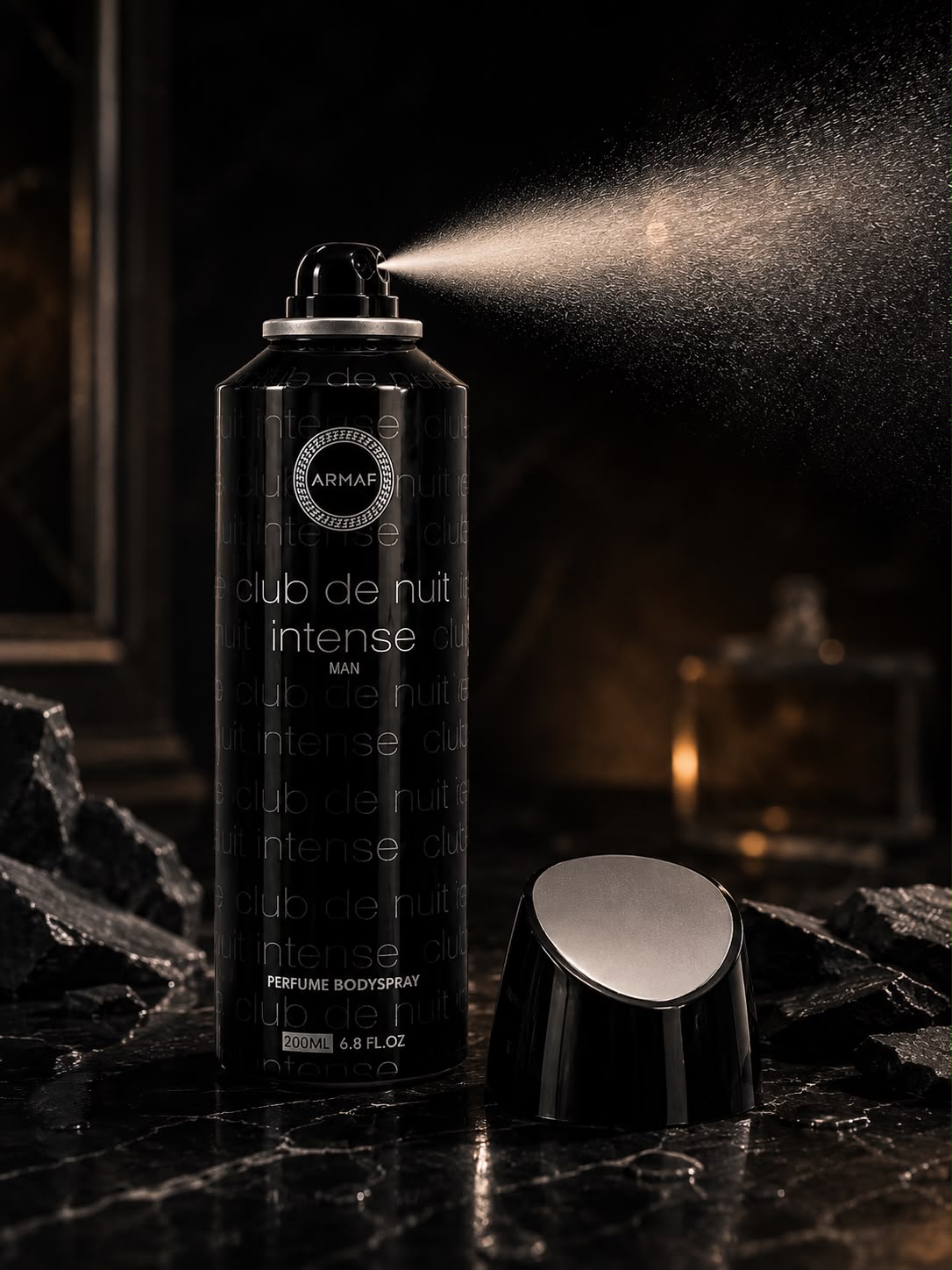 Body Spray Club De Nuit Intense Man 200ml Longa Duração