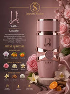 Yara Elixir 10ml Lattafa Feminino Alta Fixação Marcante