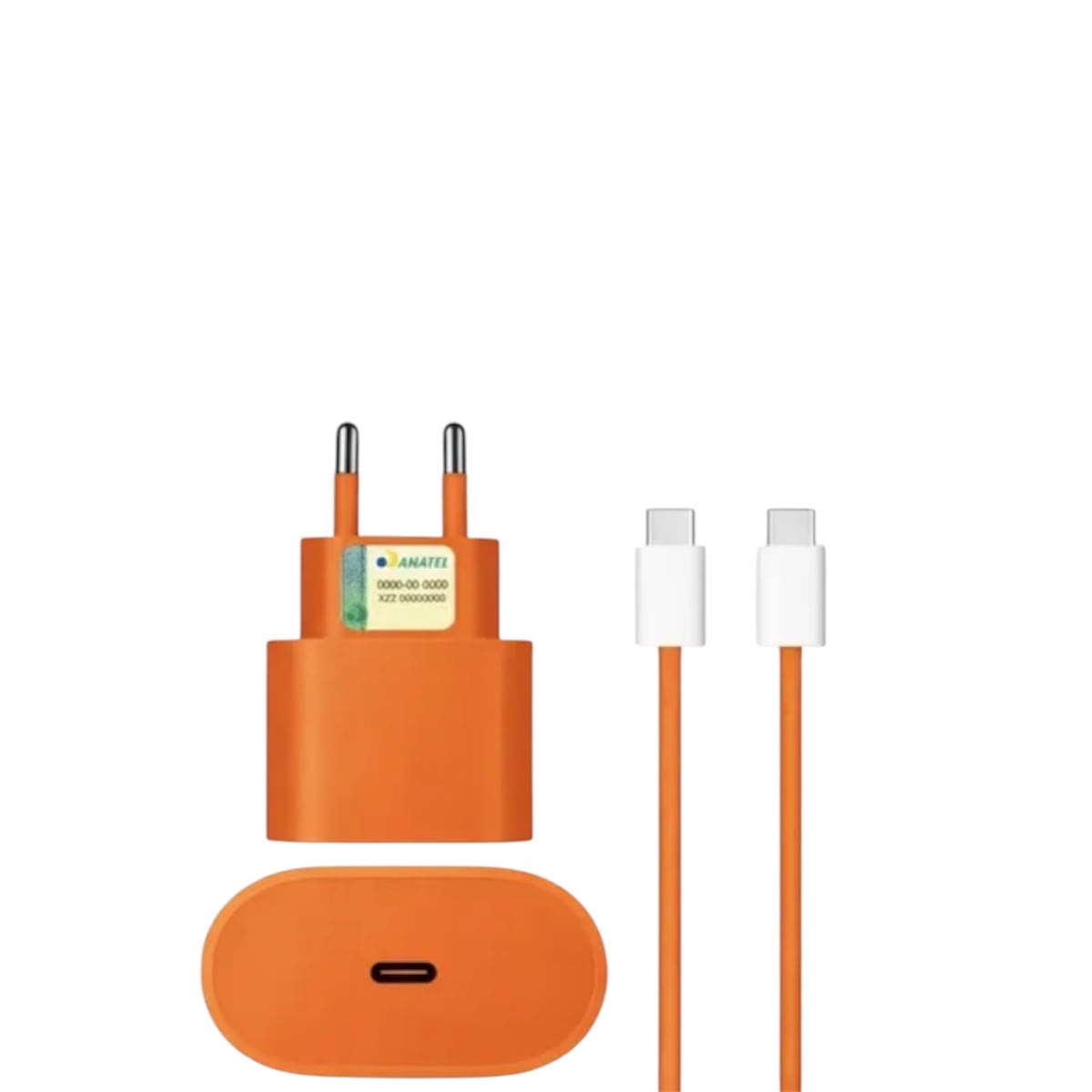 Carregador USB-C 40W Com Cabo USB-C Compatível Com iPhone 17