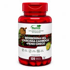Suplemento Berberina HLC + Garcinia Cambogia E Feno Grego Power