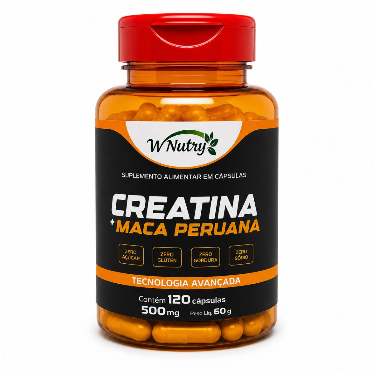 Suplemento Creatina + Maca Peruana Força Energia E Performance