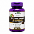 Suplemento Glucomannan + Psyllium + Colágeno Hidrolisado Premium 120 Caps