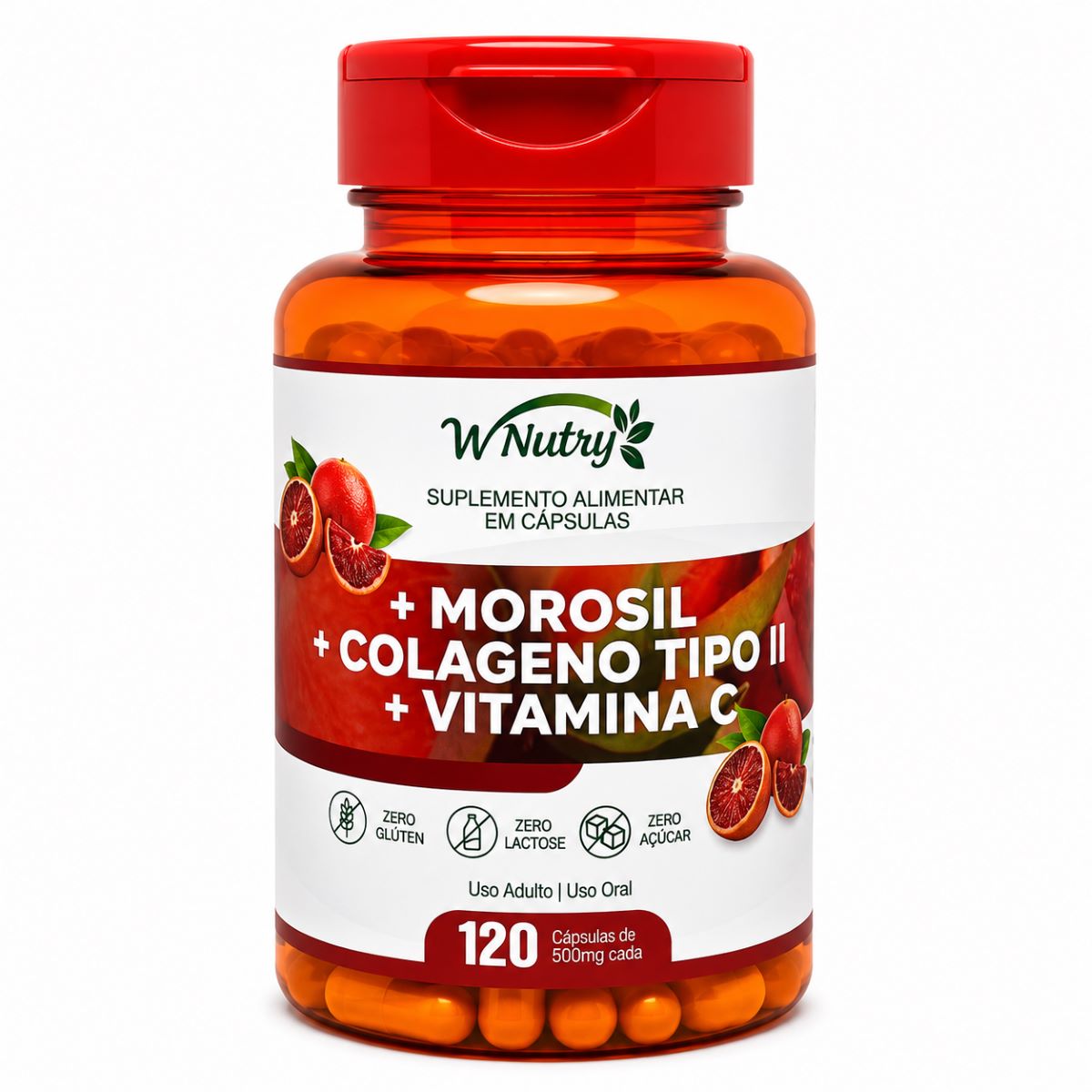 Suplemento Morosil + Colágeno Tipo 2 E Vitamina C Power Fit