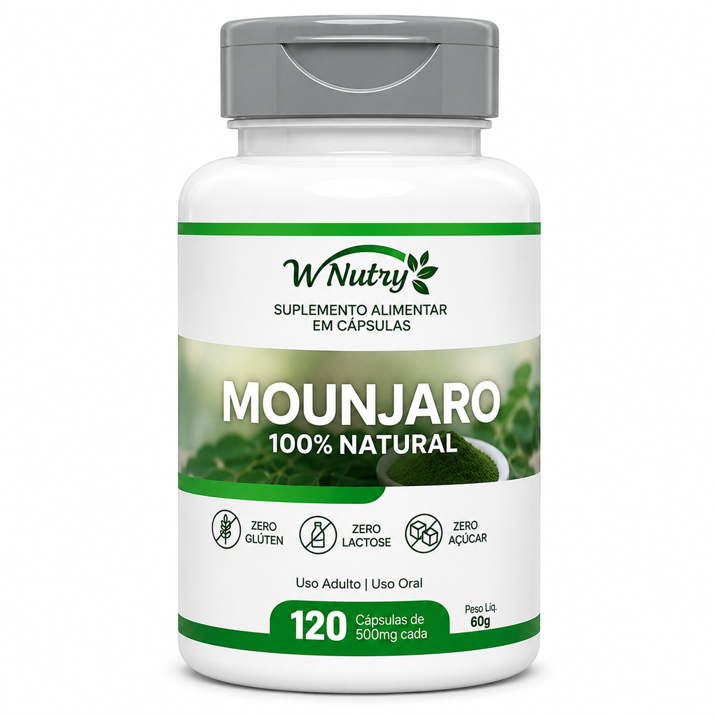 Mounjaro Natural 120 Cápsulas Fórmula Premium Potente