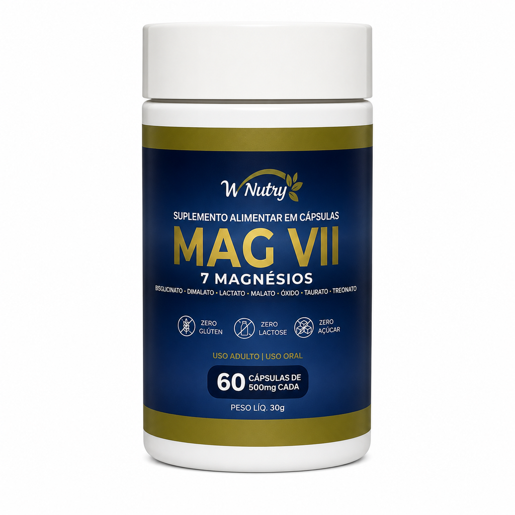 Mag V2 7 Magnésios Potente Relaxamento e Energia