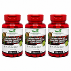 3 Suplementos Berberina HLC + Garcinia Cambogia E Feno Grego