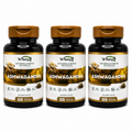 Kit Com 3 Suplementos Ashwagandha Alta Potência 3x120 Caps