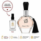 Perfume Shagaf Al Ward 10ml Feminino Elegância Árabe