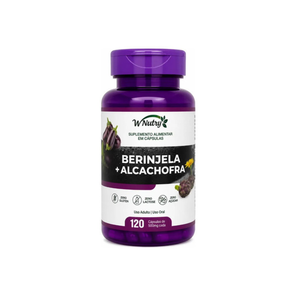 Suplemento De Berinjela + Alcachofra 120 Cápsulas