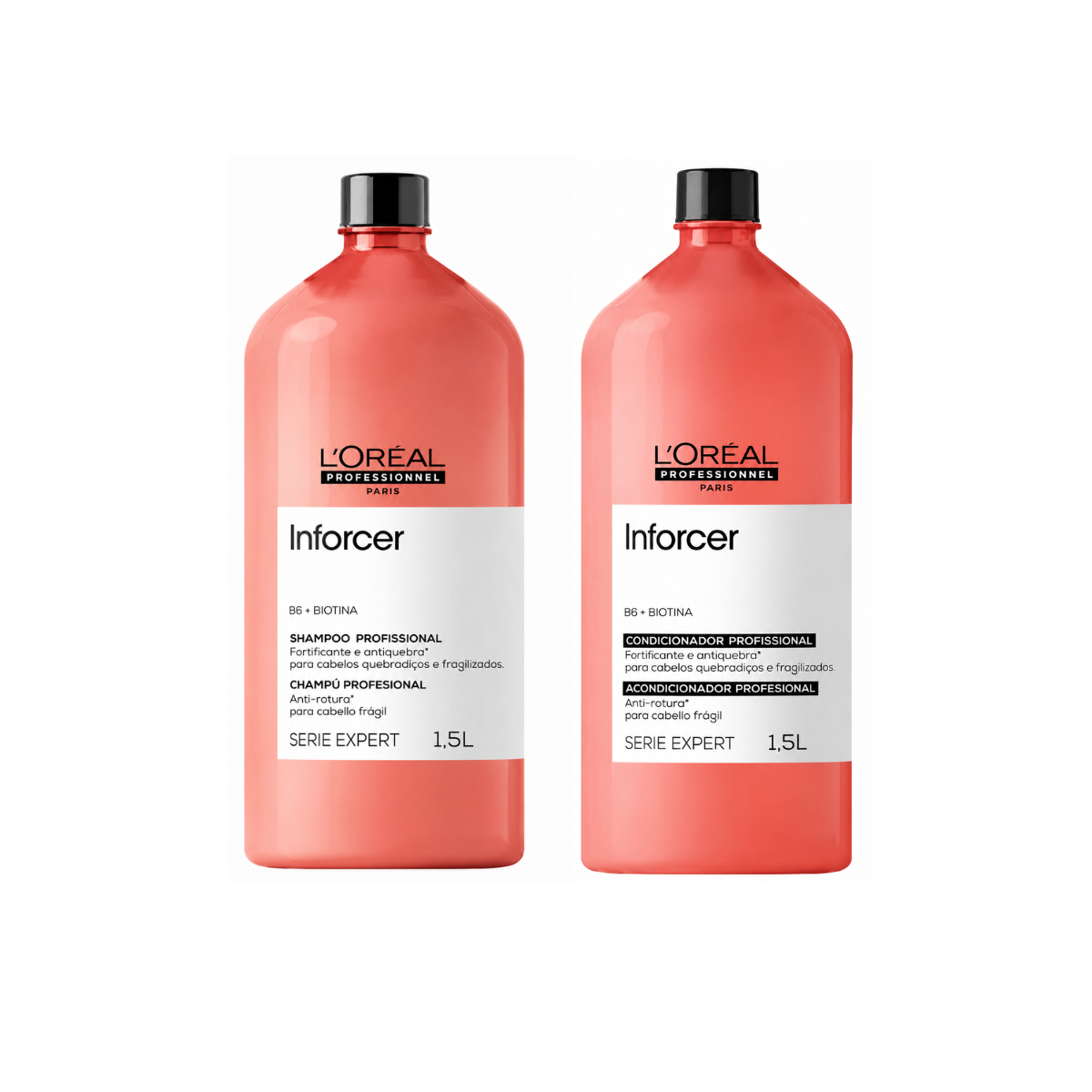 L'Oréal Inforcer Kit Shampoo E Condicionador Fortalecedor