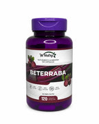 Suplemento Beterraba 120 Cápsulas Energia Natural Circulação