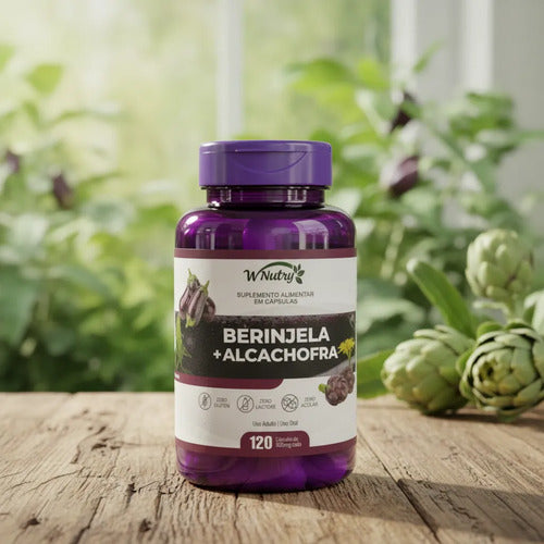 Suplemento De Berinjela + Alcachofra 120 Cápsulas