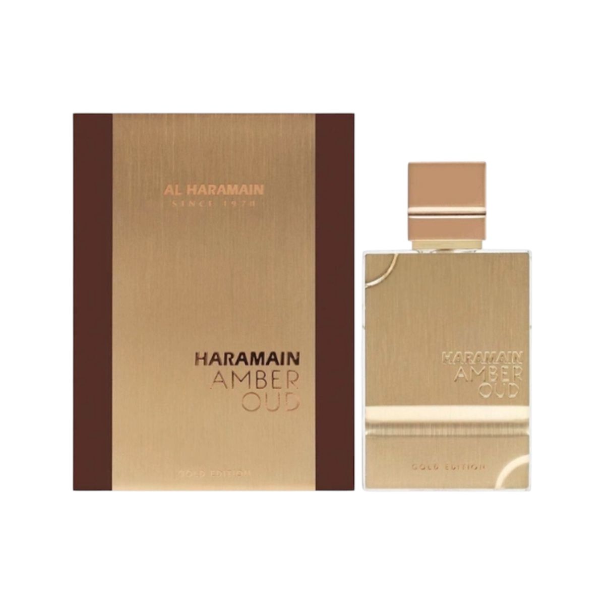 Haramain Amber Oud Since Eau de Parfum Intenso Luxuoso Alta Fixação