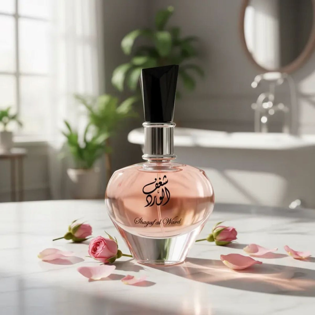 Shagaf Al Ward Lattafa 100ml Perfume Árabe Floral