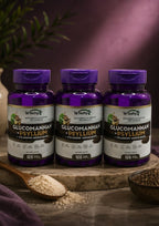 3 Suplementos Glucomannan + Psyllium + Colágeno Hidrolisado 120 Caps
