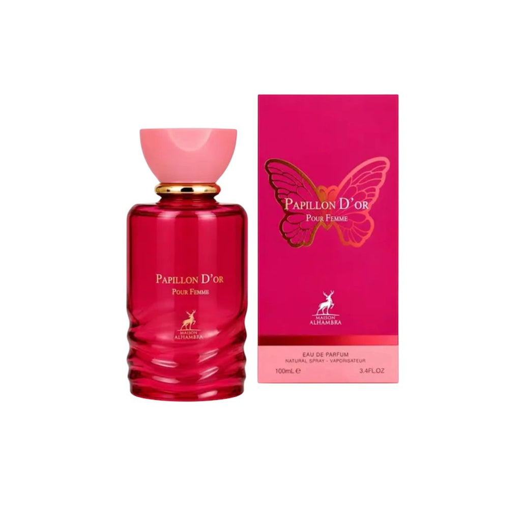 Perfume Papillon D'Or Pour Femme 100ml Aroma Floral Sofisticado