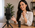 Microfone De Lapela Sem Fio Para Vídeos Com Estojo USB-C