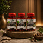 Kit 3 Castanhas Da Índia + Ginkgo Biloba Circulação Power Suplemento