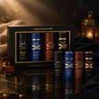 Kit Asad Collection 4 Perfumes 25ml Zanzibar Black Elixir Bourbon Intenso Luxo
