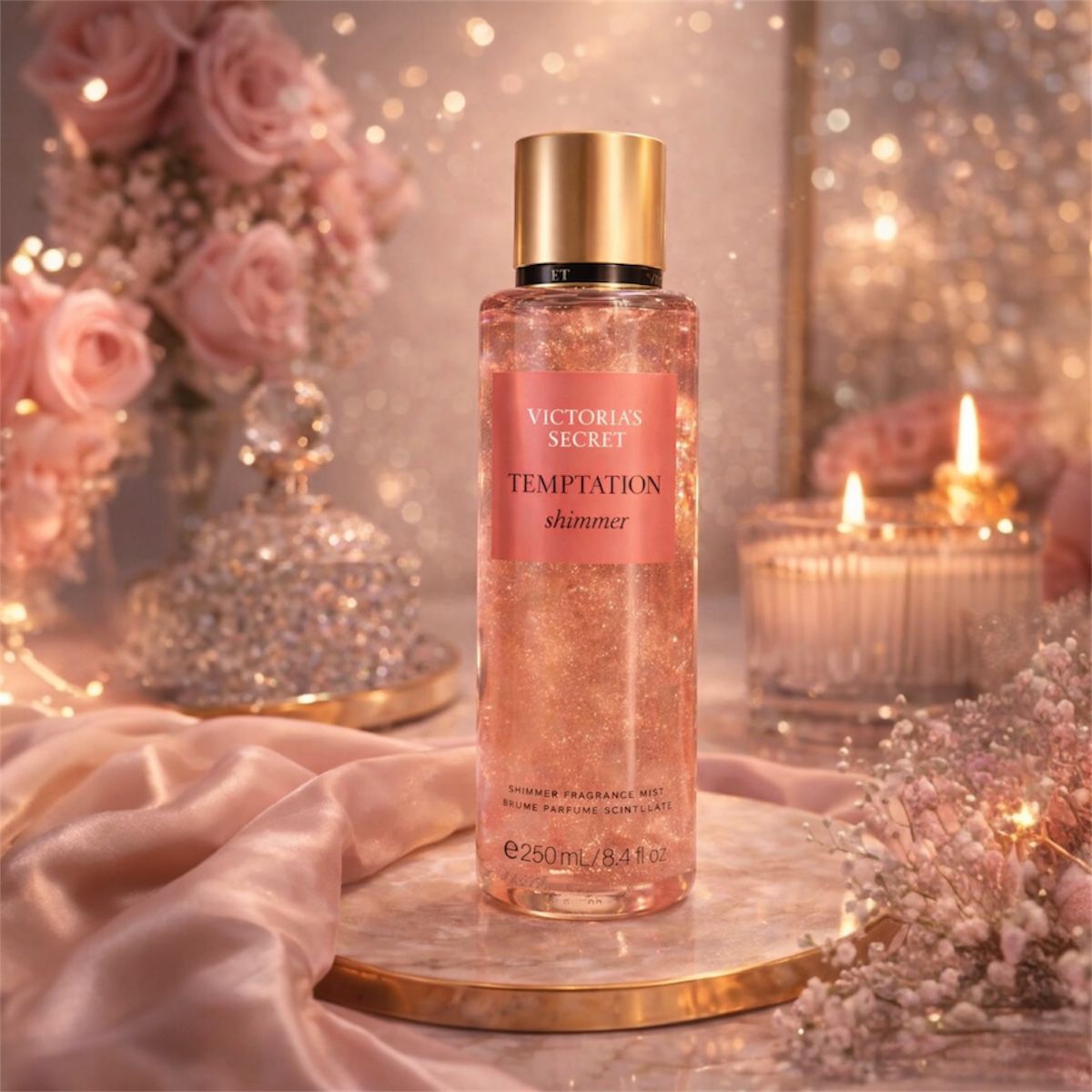 Victoria's Secret Temptation Shimmer Doce Brilhante Luxo