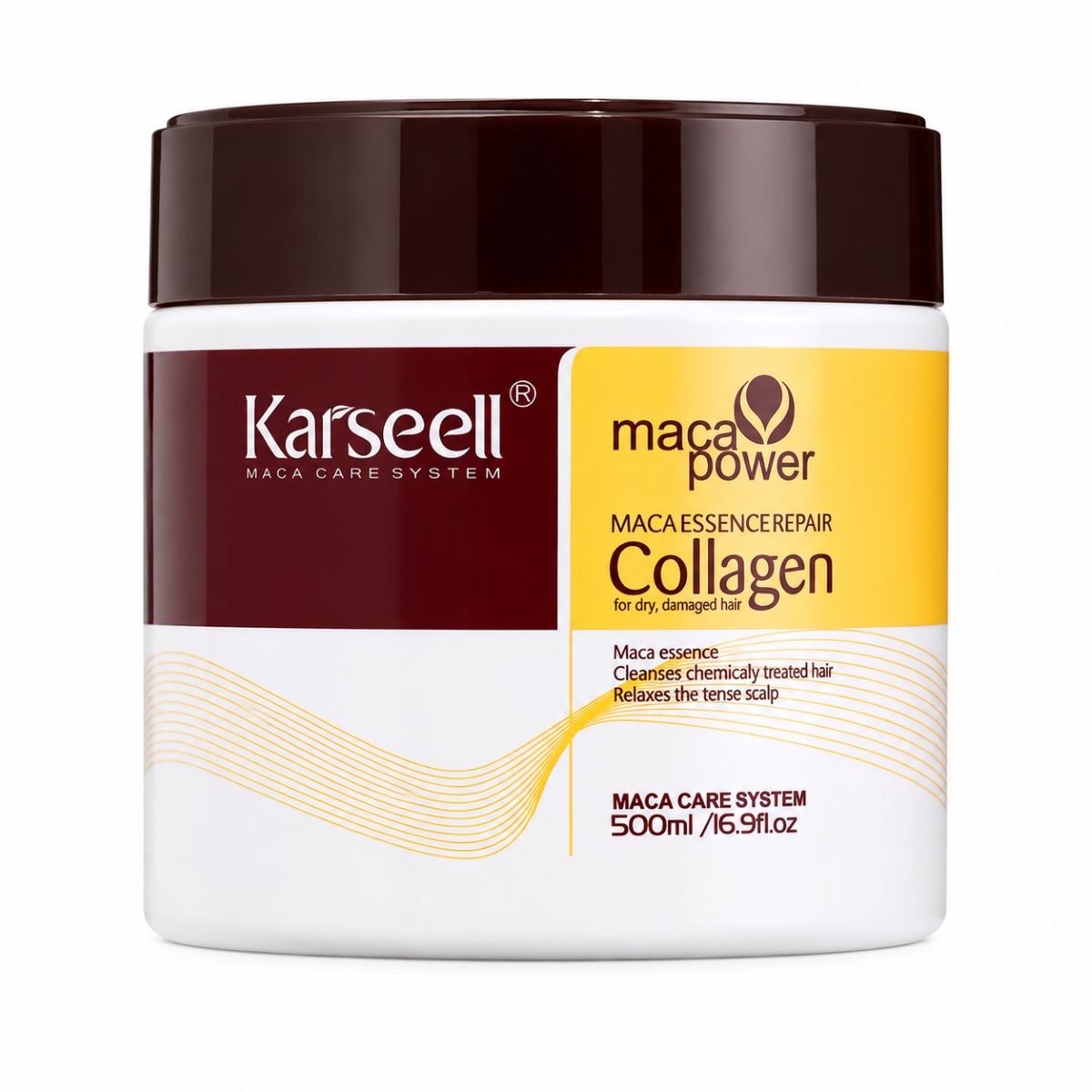 Karseell Máscara Maca Essence Repair Collagen 500ml